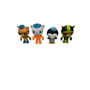 Moose Toys Octonauts Above and Beyond Action Figures Lot - Barnacles Peso Kwazii